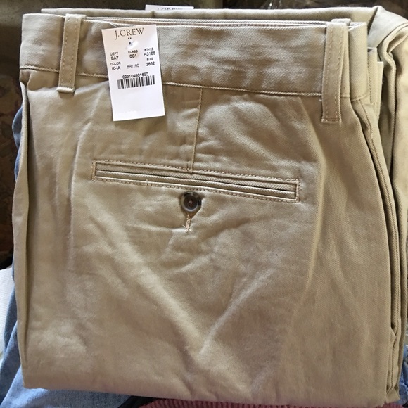 J. Crew “The Sutton” Stretch Chino Men’s Khakis - Picture 2 of 3